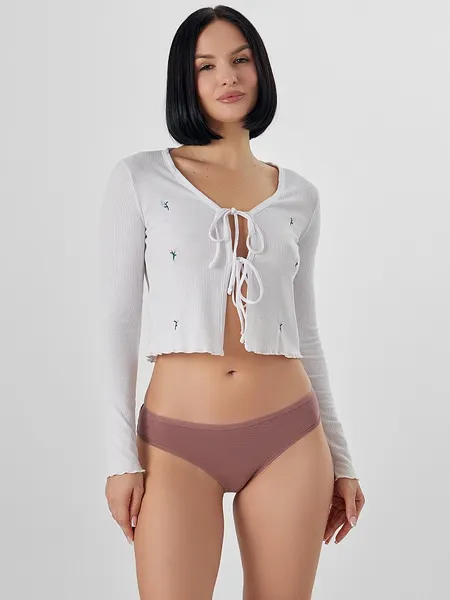 Изображение товара Трусы женские Mark Formelle 412688 (р.98, кофейно-розовый)