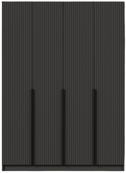 Изображение товара Шкаф Black Red White SZF4D  (графит/графит)