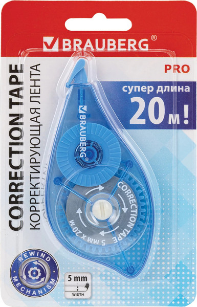 Изображение товара Корректор для текста Brauberg Pro / 272492 (синий)