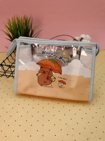 Изображение товара Косметичка ILikeGift Capybara under an umbrella / 50P-019-02