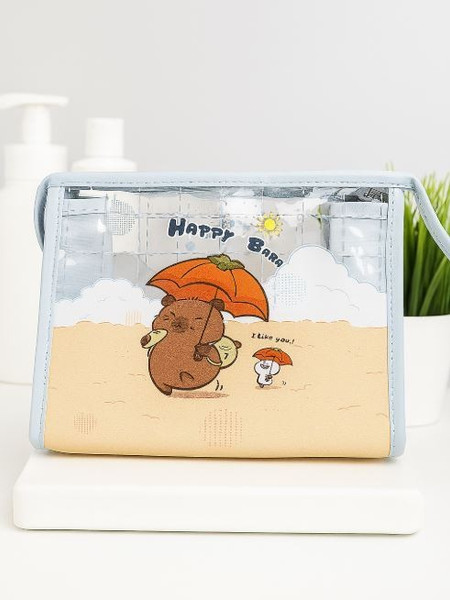 Изображение товара Косметичка ILikeGift Capybara under an umbrella / 50P-019-02