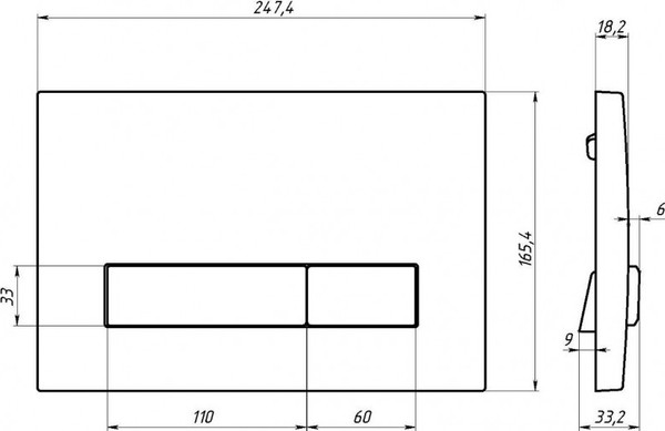 Изображение товара Инсталляция с унитазом подвесным Berges Tornas Rimless + Atom 410 / АТ-043330 (с кнопкой Atom Line хром глянец)