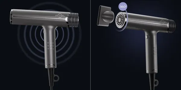 Изображение товара Фен Atvel AirJet HD6 Gray 81201