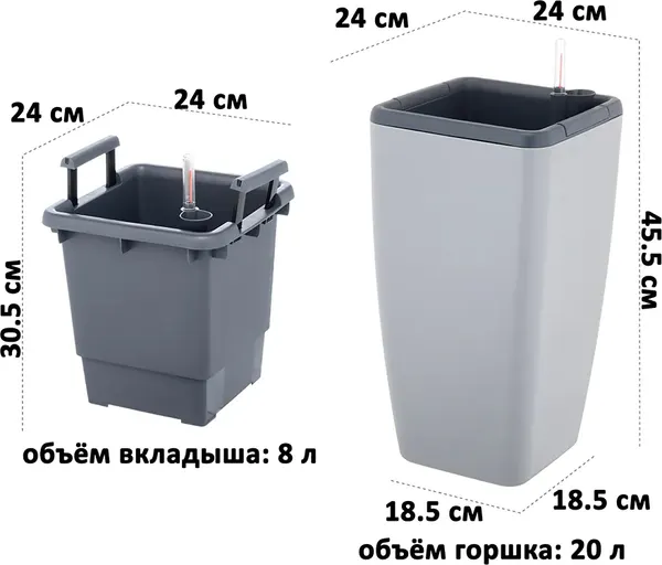 Изображение товара Кашпо El Casa Мюнхен / 250156