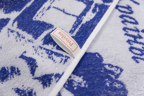 Изображение товара Полотенце Privilea Буслы 23С8 (50х90, синий)