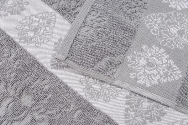 Изображение товара Набор полотенец Privilea Барокко 13К11 (серый)