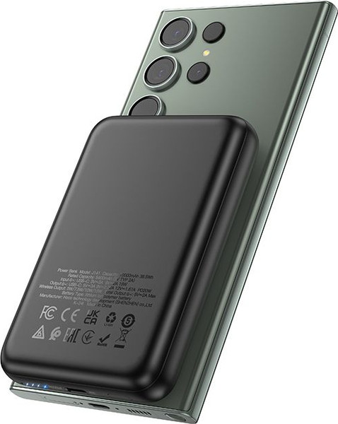 Изображение товара Портативное зарядное устройство Hoco J141 10000mAh (черный)