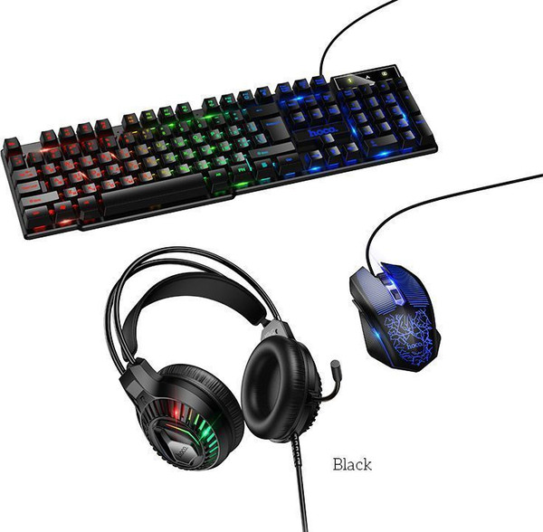 Изображение товара Набор игровых устройств Hoco DI86 (черный)