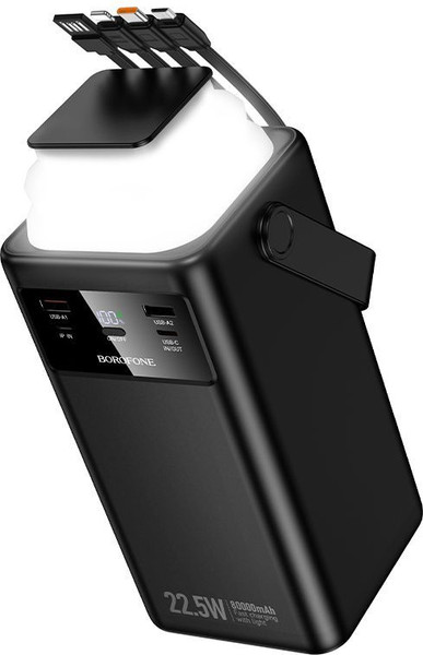 Изображение товара Портативное зарядное устройство Borofone BJ65B 80000mAh (черный)