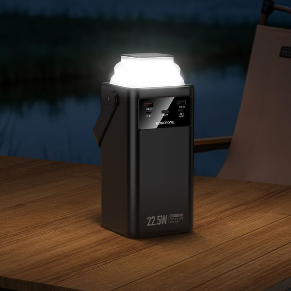Изображение товара Портативное зарядное устройство Borofone BJ65B 80000mAh (черный)
