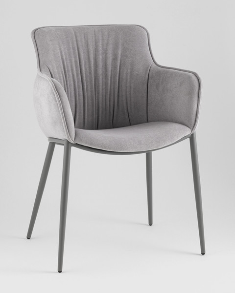 Изображение товара Стул Stool Group Твигги / LV-118-RlS-08-7005 (шенилл серый/серый)