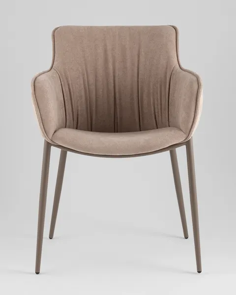 Изображение товара Стул Stool Group Твигги / LV-118-RlL-08-7006 (шенилл бежевый/бежево-серый)