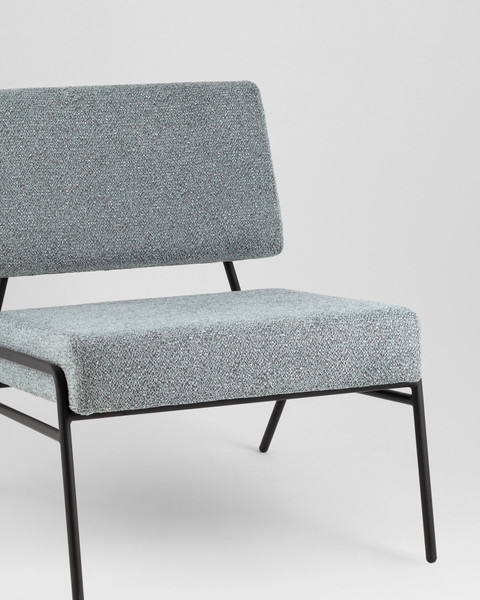 Изображение товара Стул Stool Group Теллинг / LV-116-M77-01 (шенилл серо-синий)