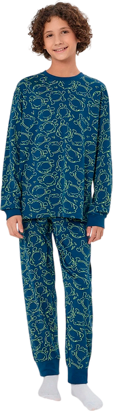 Изображение товара Пижама детская Mark Formelle 563333 (р.104-56-51, жабки на полуночном)