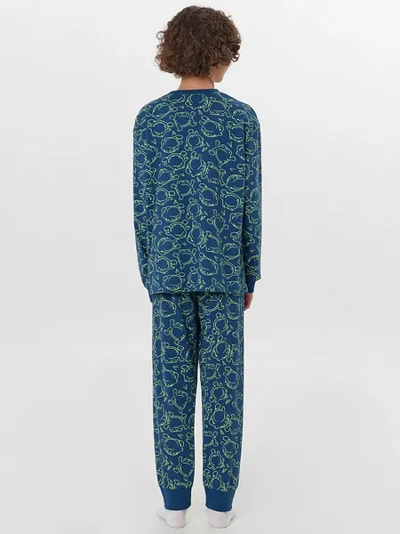 Изображение товара Пижама детская Mark Formelle 563333 (р.128-64-57, жабки на полуночном)