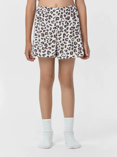 Изображение товара Пижама детская Mark Formelle 567745 (р.122-60, леопардовые сердечки на молоке)