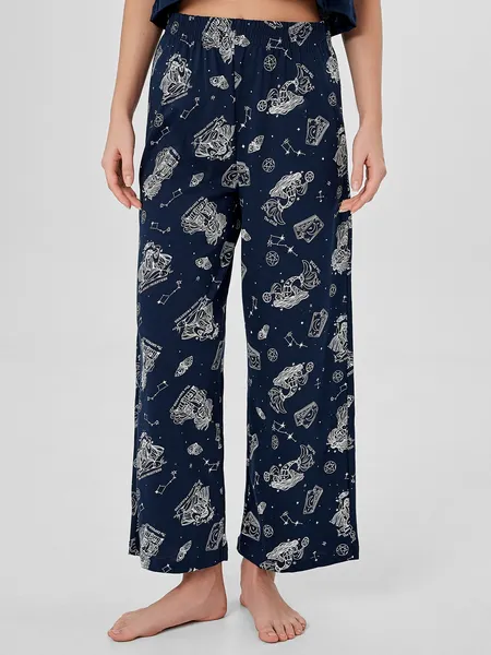 Изображение товара Пижама Mark Formelle 592444 (р.164/170-92-98, темно-синий/таро на синем)