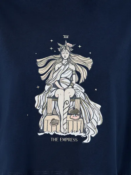 Изображение товара Пижама Mark Formelle 592444 (р.164/170-92-98, темно-синий/таро на синем)