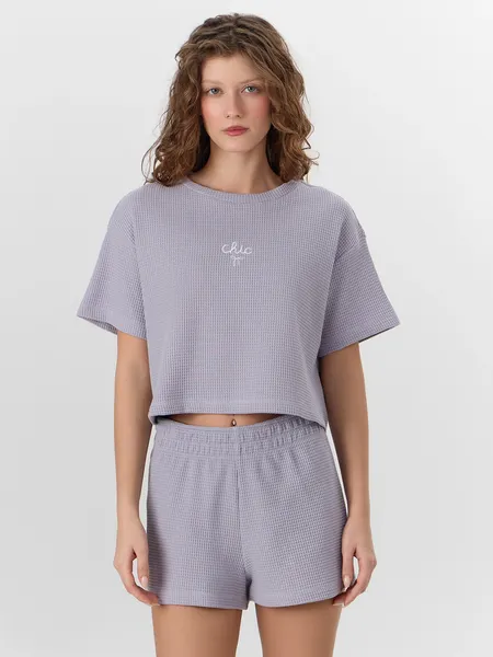 Изображение товара Пижама Mark Formelle 592463 (р.164/170-92-98, серый/445-W вышивка)