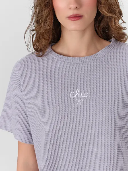 Изображение товара Пижама Mark Formelle 592463 (р.164/170-96-102, серый/445-W вышивка)