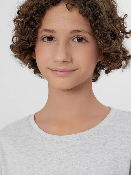 Изображение товара Пижама детская Mark Formelle 563326 (р.104-56-51, серый меланж 4306-А/варка на черном)