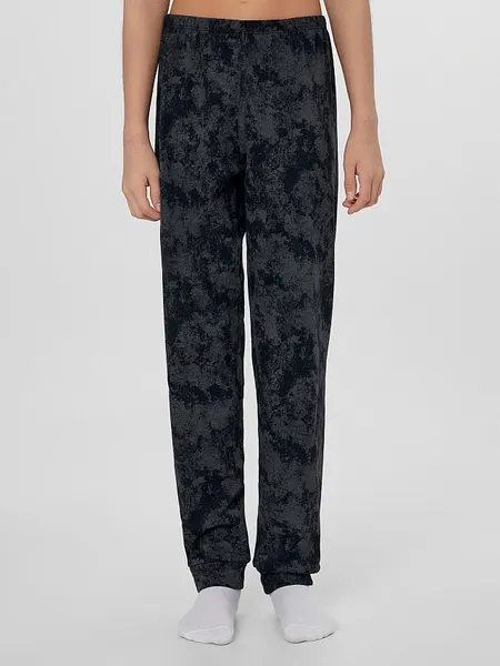 Изображение товара Пижама детская Mark Formelle 563326 (р.104-56-51, серый меланж 4306-А/варка на черном)