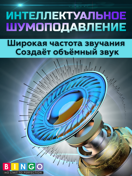 Изображение товара Наушники-гарнитура Bingo EB03 Type-C (черный)