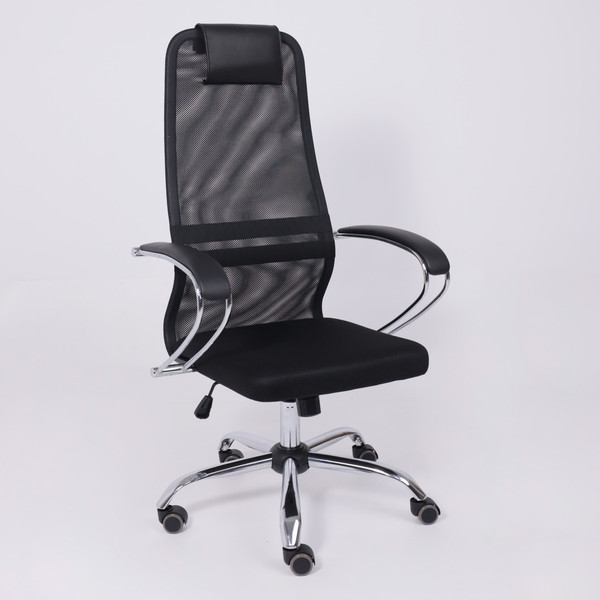 Изображение товара Кресло офисное AksHome Iris Chrome DMS (хром/черный)