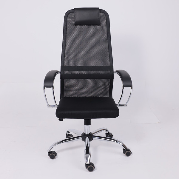 Изображение товара Кресло офисное AksHome Iris Chrome DMS (хром/черный)