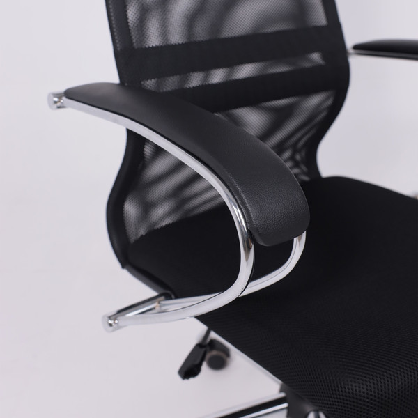 Изображение товара Кресло офисное AksHome Iris Chrome DMS (хром/черный)