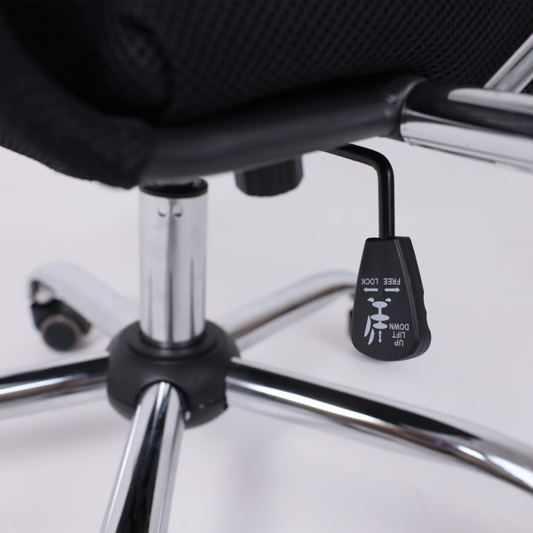 Изображение товара Кресло офисное AksHome Iris Chrome DMS (хром/черный)