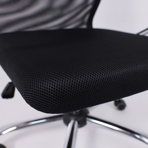 Изображение товара Кресло офисное AksHome Iris Chrome DMS (хром/черный)