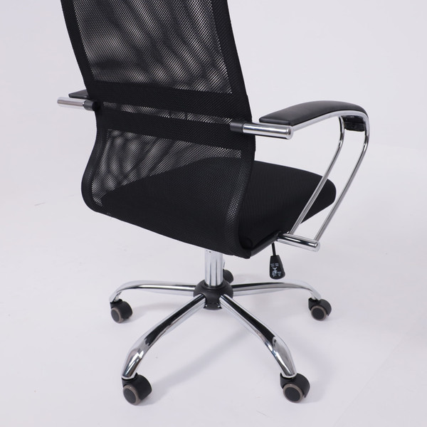 Изображение товара Кресло офисное AksHome Iris Chrome DMS (хром/черный)