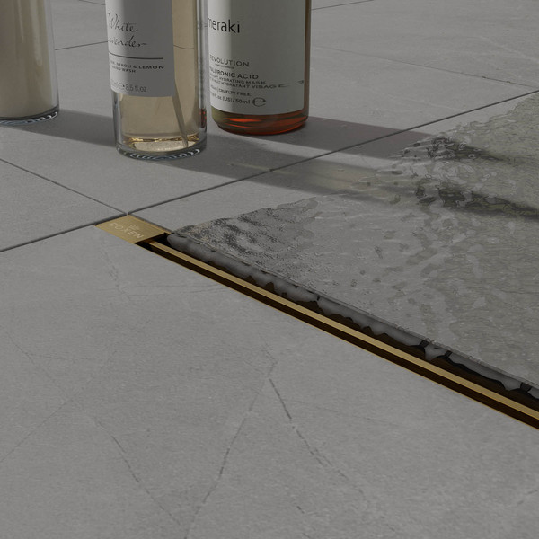 Изображение товара Трап для душа Roxen Slim Gold 91060-90GB