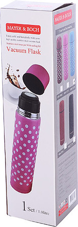 Изображение товара Термос для напитков Mayer&Boch 31128 (1л, голубой)