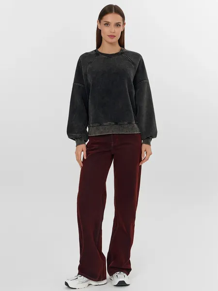 Изображение товара Свитшот Mark Formelle 122778/1 (р.164/170-92-98, acid wash черный)