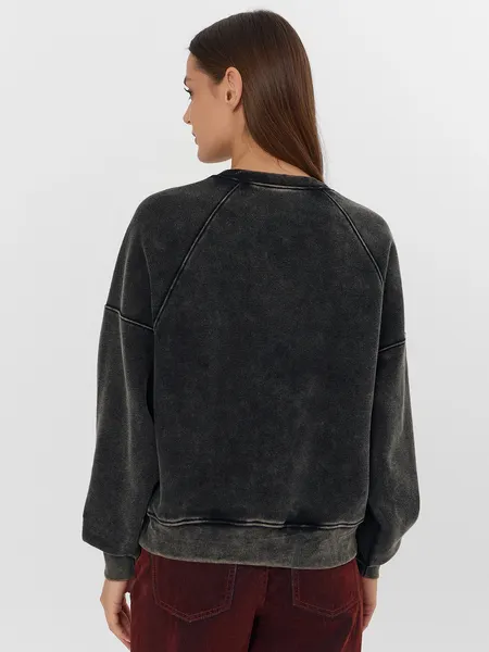 Изображение товара Свитшот Mark Formelle 122778/1 (р.164/170-92-98, acid wash черный)