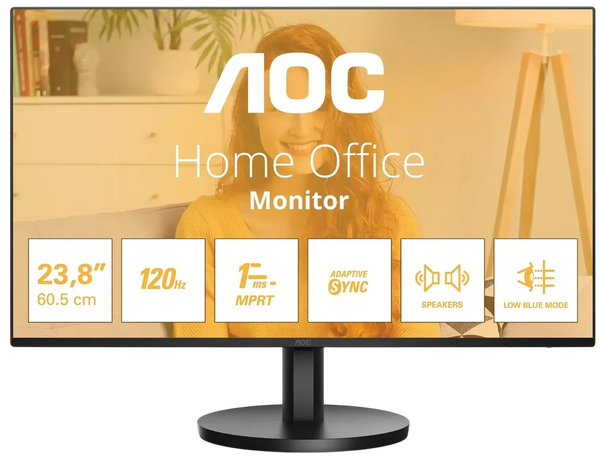 Изображение товара Монитор AOC 24B3QA2 (черный)