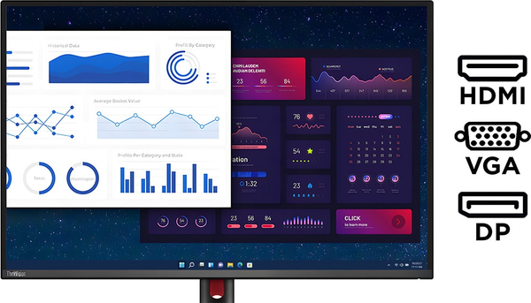 Изображение товара Монитор Lenovo ThinkVision T24d-30 (63FFMAT1UK)