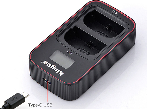 Изображение товара Зарядное устройство для аккумулятора для камеры Kingma BM058-LPE6