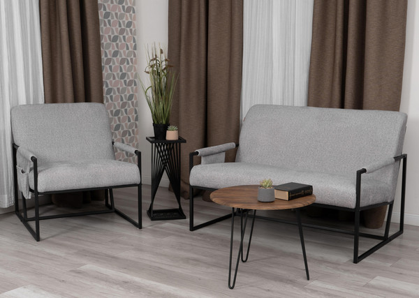 Изображение товара Диван Tetchair Чарли Люкс (велюр/букле, VT shape silver)