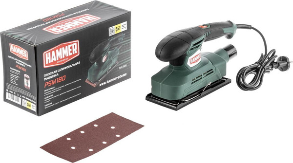 Изображение товара Вибрационная шлифовальная машина Hammer Flex PSM180