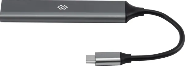 Изображение товара USB-хаб Digma DHUB-5USB-AC-3.0 (серебристый)