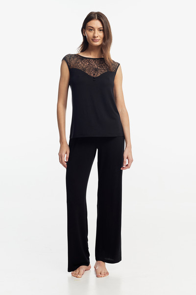 Изображение товара Футболка пижамная Milavitsa 9413 (р.170/176-92, черный)