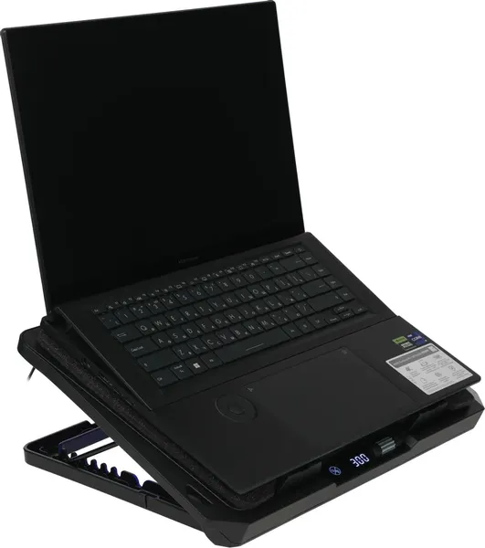 Изображение товара Подставка для ноутбука Digma D-NCP170-2X110RGB (черный)