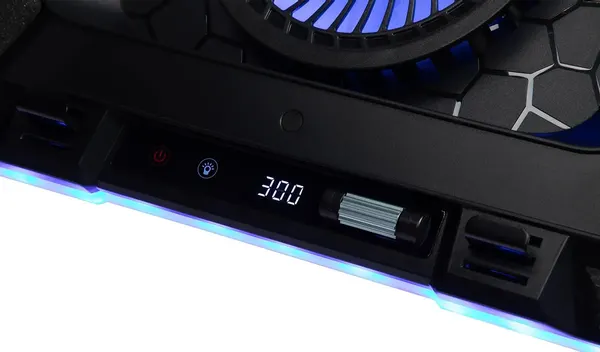 Изображение товара Подставка для ноутбука Digma D-NCP190-1X100RGB (черный)