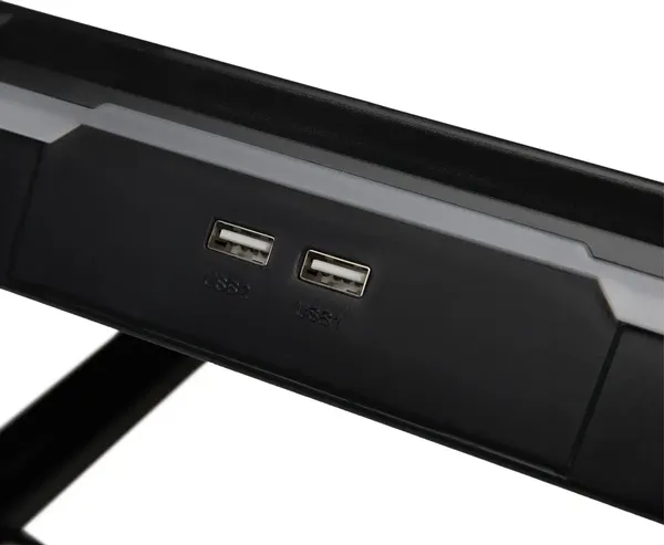 Изображение товара Подставка для ноутбука Digma D-NCP190-1X100RGB (черный)