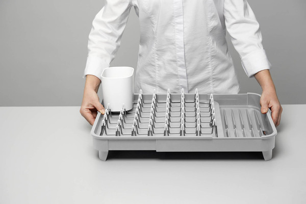 Изображение товара Сушилка для посуды AMBIENT Omni / AOM012PPGR (светло-серый)