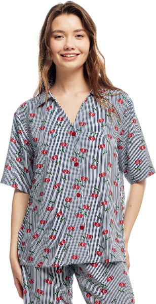 Изображение товара Кофта пижамная Milavitsa 9421 (р.170-108-116, набивной)