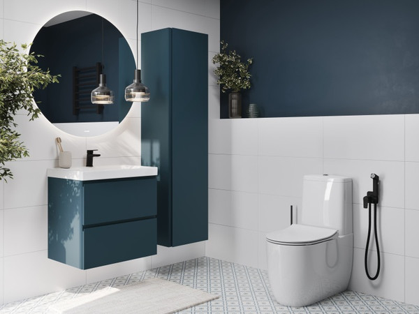 Изображение товара Унитаз напольный Cersanit Moduo Vortex 011 3/5 DP L EO Slim LP / 69192